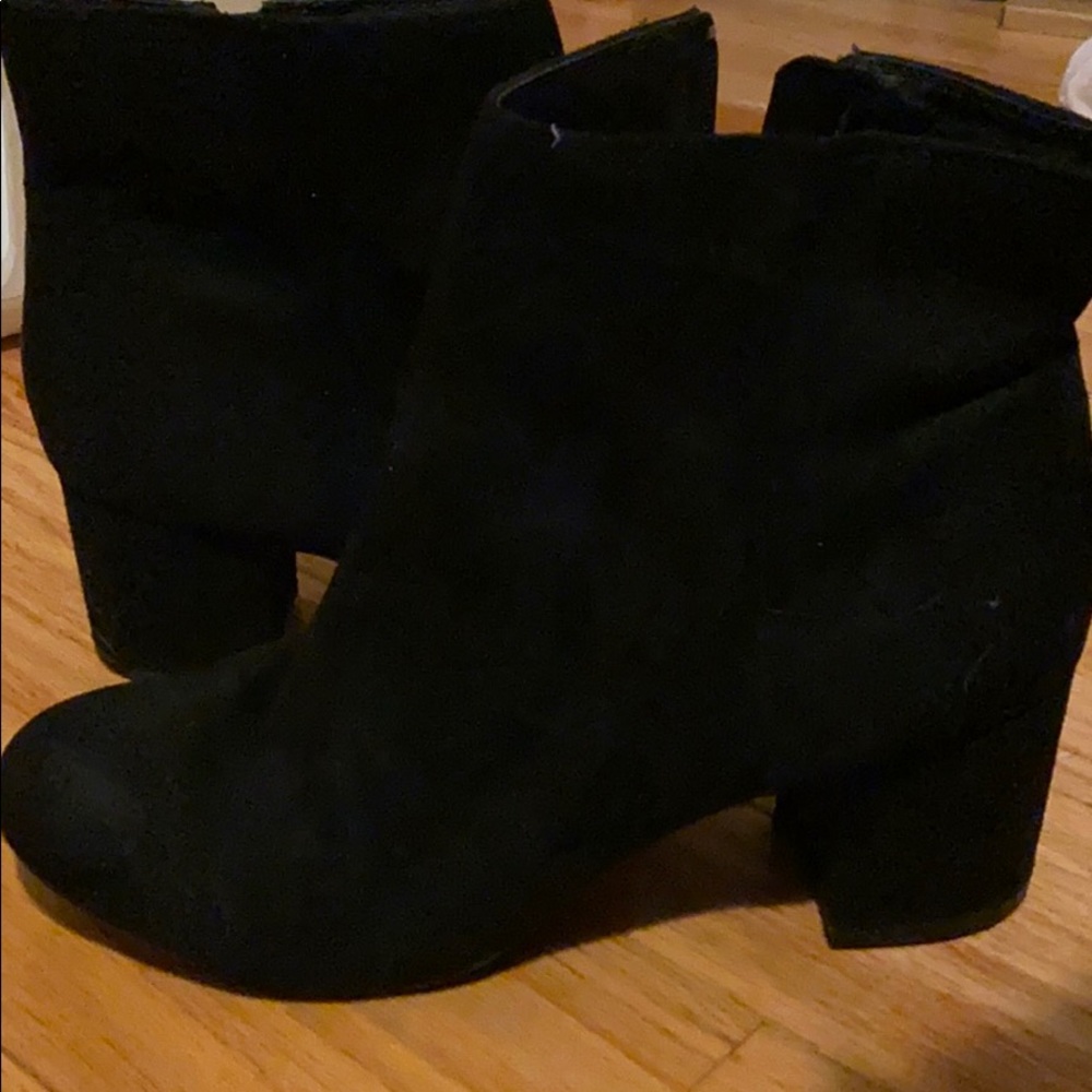 Black booties